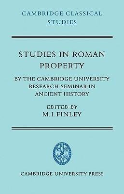 Studies in Roman Property