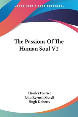 The Passions Of The Human Soul V2