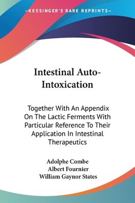 Intestinal Auto-Intoxication