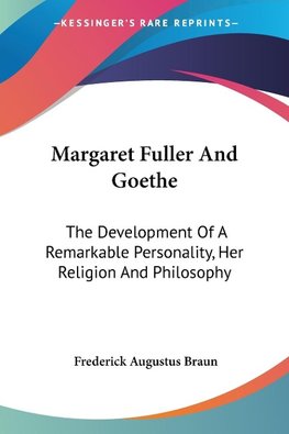 Margaret Fuller And Goethe