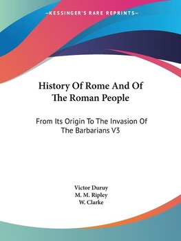 History Of Rome And Of The Roman People