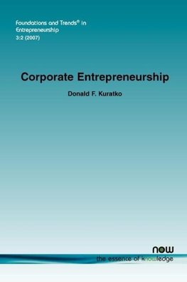 Corporate Entrepreneurship