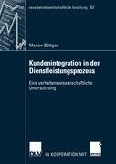 Kundenintegration in den Dienstleistungsprozess