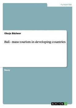 Bali - mass tourism in developing countries