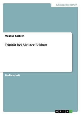 Trinität bei Meister Eckhart