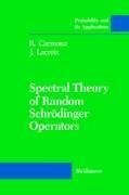 Spectral Theory of Random Schrödinger Operators