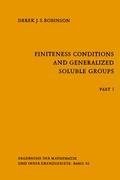 Finiteness Conditions and Generalized Soluble Groups