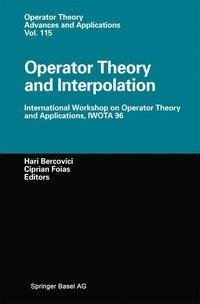 Operator Theory and Interpolation