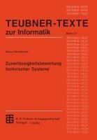 Zuverlässigkeitsbewertung technischer Systeme