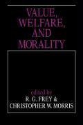 Value, Welfare, and Morality