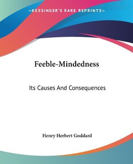 Feeble-Mindedness