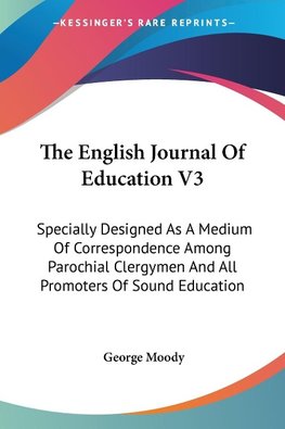 The English Journal Of Education V3