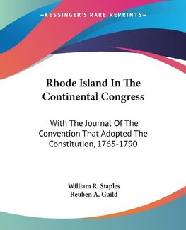 Rhode Island In The Continental Congress