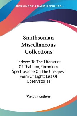 Smithsonian Miscellaneous Collections