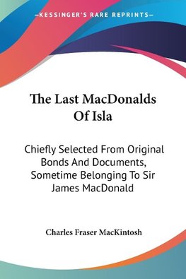 The Last MacDonalds Of Isla