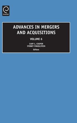 Advances in Mergers and Acquisitions