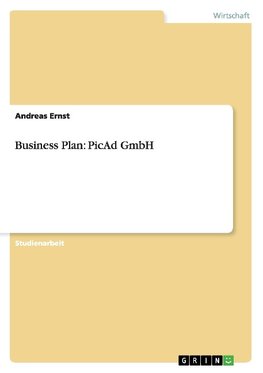 Business Plan: PicAd GmbH