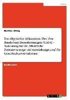 Das Allgemeine Abkommen über den Handel mit Dienstleistungen (GATS) - Bedeutung für die öffentliche Daseinsvorsorge und Auswirkungen auf die Geschlechterverhältnisse