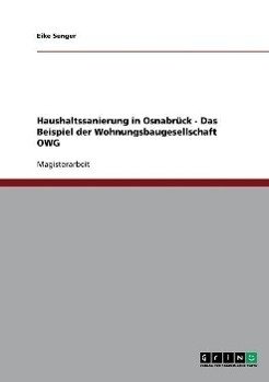 Haushaltssanierung in Osnabrück - Das Beispiel der Wohnungsbaugesellschaft OWG