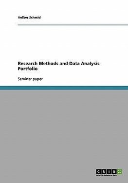 Research Methods and Data Analysis Portfolio