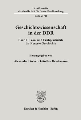 Geschichtswissenschaft in der DDR.