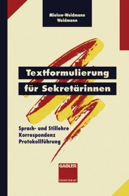 Textformulierung für Sekretärinnen