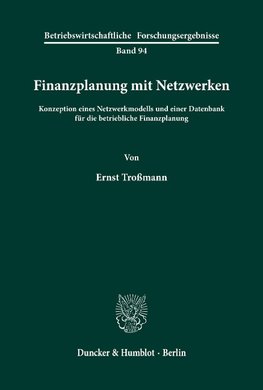 Finanzplanung mit Netzwerken.