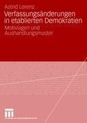 Verfassungsänderungen in etablierten Demokratien