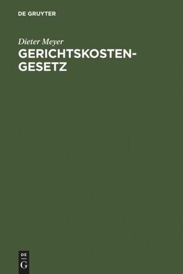 Gerichtskostengesetz