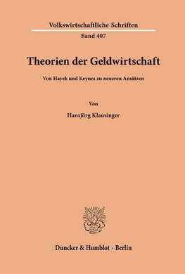 Theorien der Geldwirtschaft