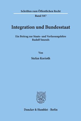 Integration und Bundesstaat.