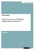 Die Verbrennung der Schriftrolle. Erläuterungen zu Jeremia 36