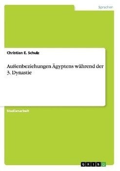 Außenbeziehungen Ägyptens während der 3. Dynastie