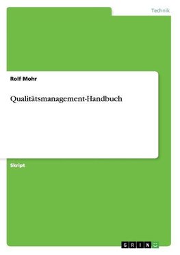 Qualitätsmanagement-Handbuch