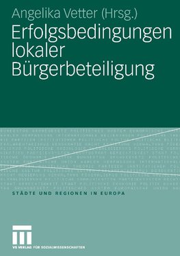 Erfolgsbedingungen lokaler Bürgerbeteiligung