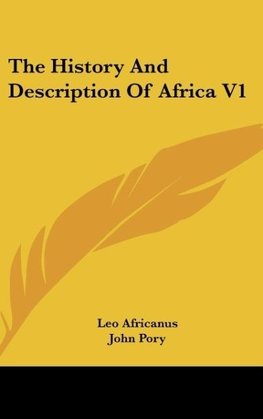 The History And Description Of Africa V1