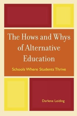 Hows and Whys of Alternative Education