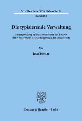 Isensee, J: Verwaltung