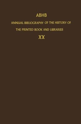 ABHB Annual Bibliography of the History of the Printed Book and Libraries