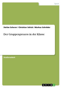 Der Gruppenprozess in der Klasse