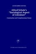 Alfred Schutz's Sociological Aspect of Literature