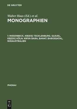 Riesenbeck, Kr[eis] Tecklenburg. Gleuel, Kr[eis] Köln. Kriva Bara, Banat. Barossatal, Südaustralien