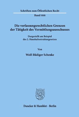 Schenke, W: Grenzen