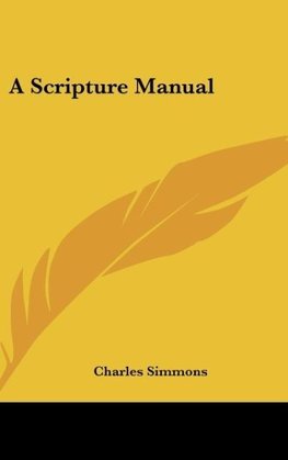 A Scripture Manual