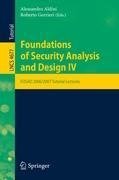 Foundations of Security Analysis and Design IV