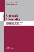 Algebraic Informatics