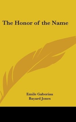 The Honor of the Name