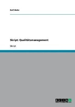 Skript: Qualitätsmanagement