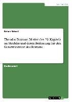 Theodor Fontane: Motive des 29. Kapitels im Stechlin und deren Bedeutung für den Gesamtkontext des Romans