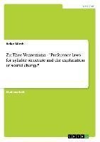 Zu: Theo Vennemann - "Preference laws for syllable structure and the explanation of sound change"